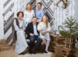 Семейная фотосессия в новогоднем интерьере