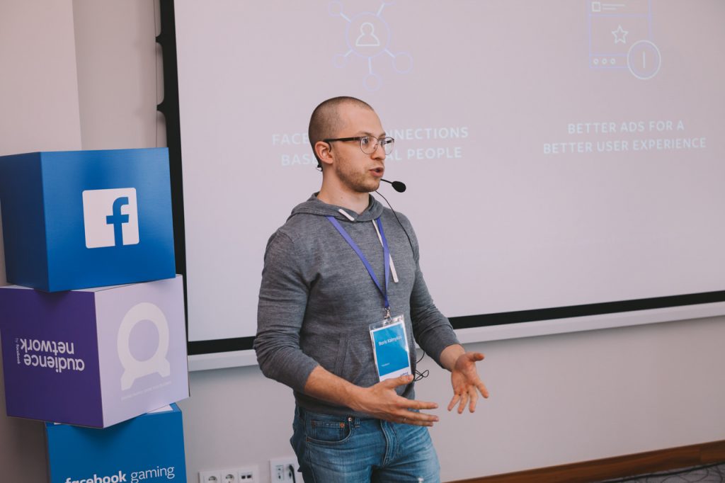 Спикер на Facebook gaming workshop Minsk